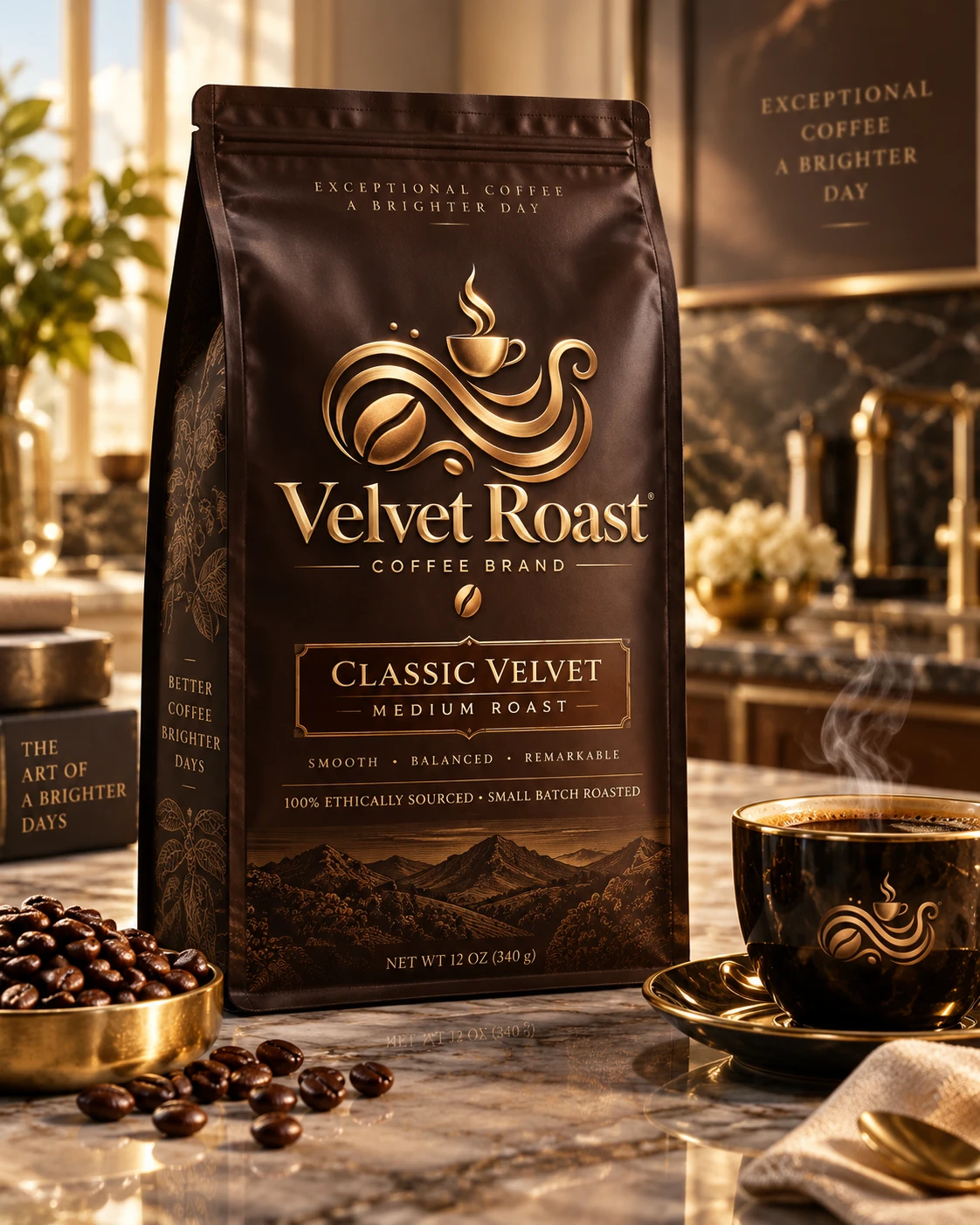 Classic Velvet product photography